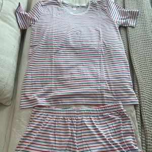 Lake Pajama short short set